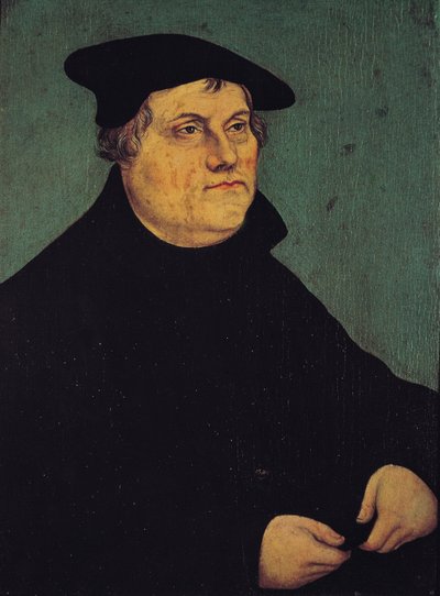 Portrait de Martin Luther (1483-1546) 1543 - Lucas Cranach the Elder